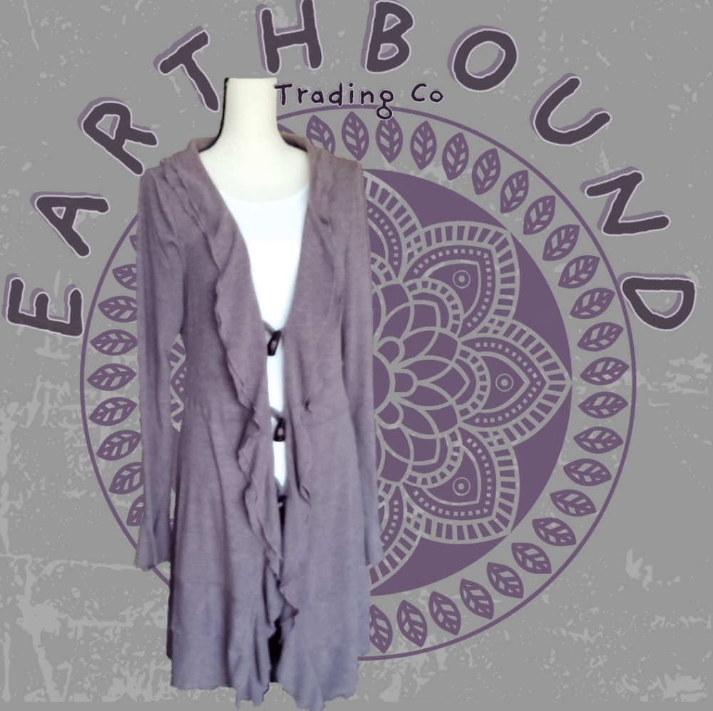 BOHO Ruffled Cardigan